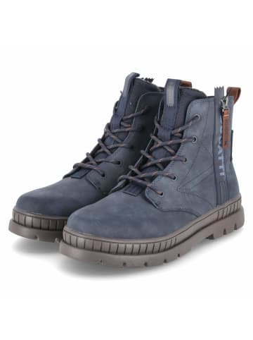 Bugatti Schnürstiefel in blau