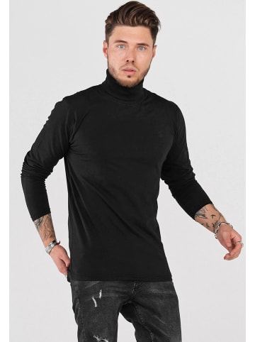 behype Langarmshirt B-JOE in schwarz