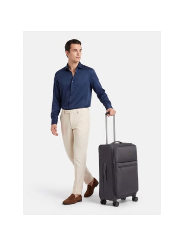 Stratic Lite 4 Rollen Trolley M 65 cm mit Dehnfalte black