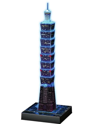 Ravensburger Konstruktionsspiel Puzzle 216 Teile Taipei 101 bei Nacht 8-99 Jahre in bunt