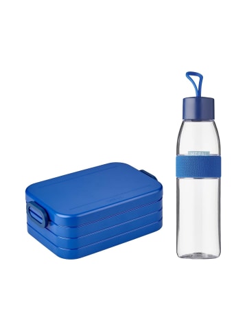 Mepal 2er Set Lunchset Ellipse + TAB in Vivid Blue