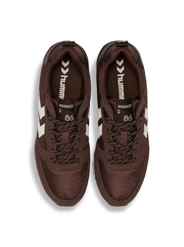 Hummel Schnürsenkel Sneaker Monaco 86 Erwachsene in CHESTNUT