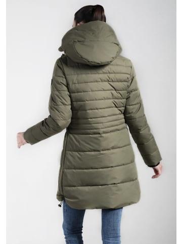 Polarino Wintermantel in khaki