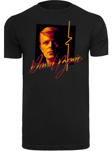 F4NT4STIC T-Shirt David Bowie Photo Angle 90s in schwarz