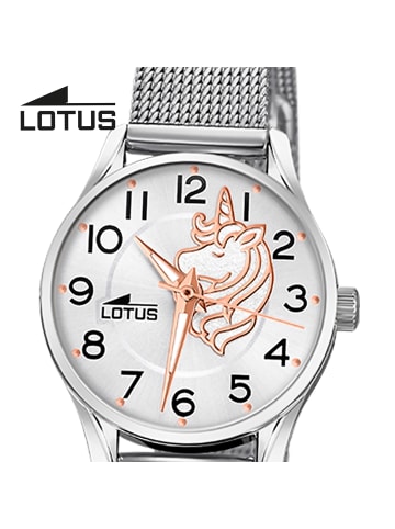 Lotus Analog-Armbanduhr Lotus Junior silber klein (ca. 23mm)