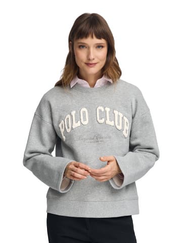 Polo Club Sweatshirt in Grau Vigore