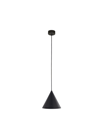 Licht-Erlebnisse Pendelleuchte Ø 19 x (T)155 cm in Schwarz
