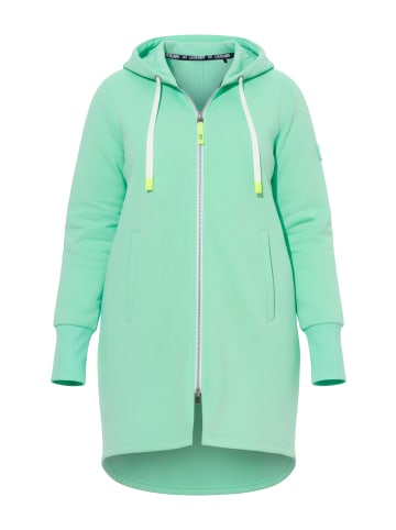 LAURASØN Sweatjacke in pastell-mint