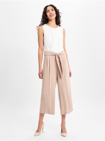 BETTY & CO Jumpsuit in beige weiß - 0004