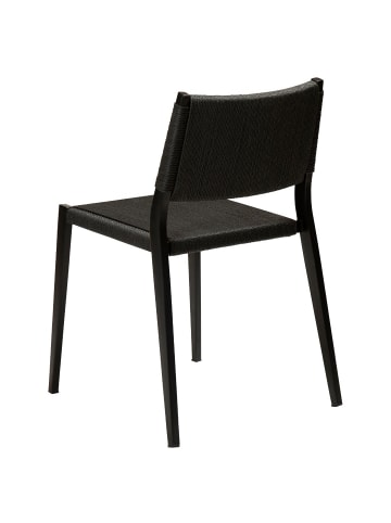 ebuy24 Esszimmerstuhl Loop Schwarz 2er Set