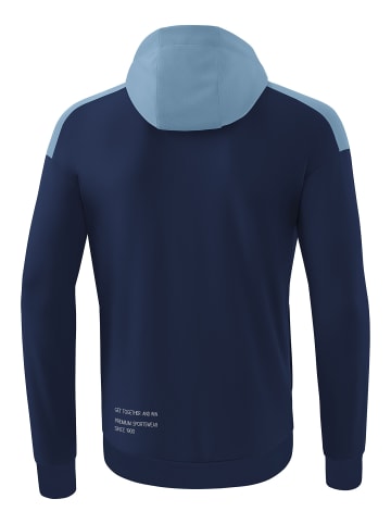 erima Kinder Change By Erima Trainingsjacke mit Kapuze in new navy/faded denim/weiß
