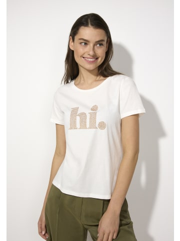 More & More Kurzarmshirt in off white