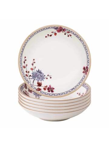 Villeroy & Boch 6er Set Pastaschalen Artesano Provençal Lavendel ø 23,6 cm in bunt