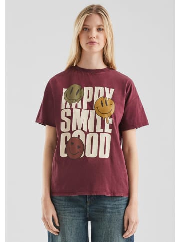 QS T-Shirt in 39D1_bordeaux