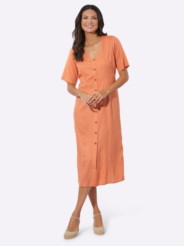 Sieh an! Sommerkleid in papaya