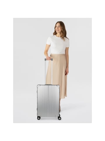 Aleon Traveler 4 Rollen Trolley 67 cm in platinum 1