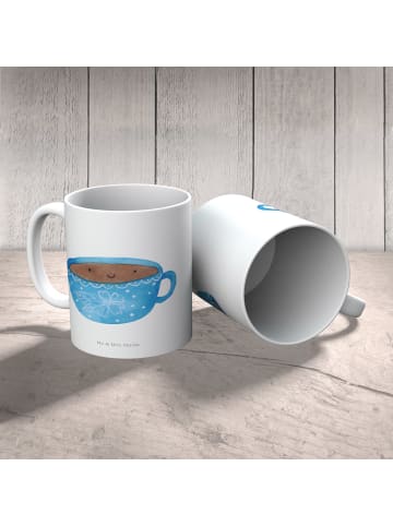 Mr. & Mrs. Panda Campingbecher Kaffee Tasse ohne Spruch in Weiß