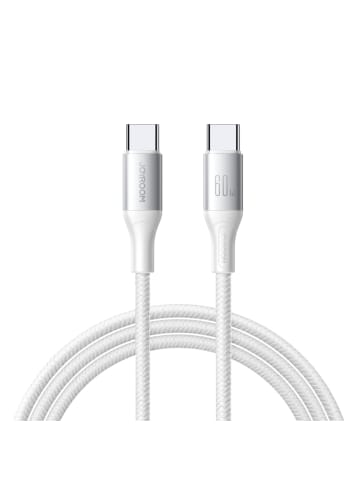 Joyroom S-A28 USB-C auf USB-C Kabel 60W 1m Weiß