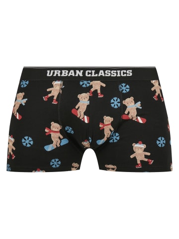 Urban Classics Boxershort in teddy aop+jasper+navy