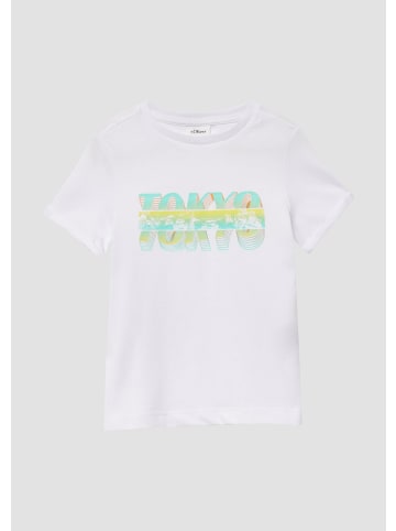 s.Oliver T-Shirt in 0100_weiß