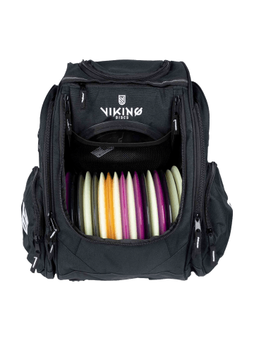 Viking discs Rucksack Pro in Schwarz 37x22x41cm