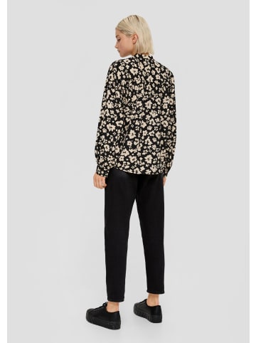 QS Bluse in 99A0_schwarz