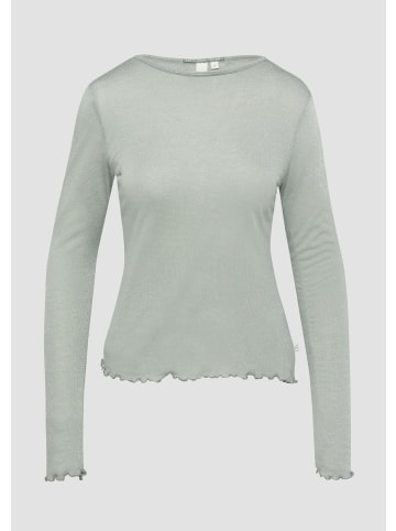 QS T-Shirt in 7219_salbeigrün