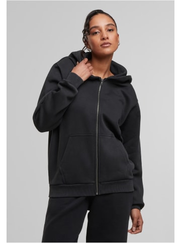 Urban Classics Urban Classics Ladies Vintage Heavy Zip Hoody in black