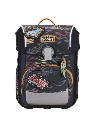 Scout Neo Exklusiv Safety Light - Schulranzen Set 5tlg. (Flames) in Flames