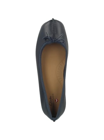 Clarks Ballerinas Un Freckle Ice in blau