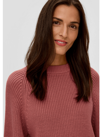 s.Oliver Strickpullover langarm in Pink