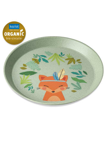 koziol CONNECT PLATE HARRY - Kleiner Teller 205mm in organic green