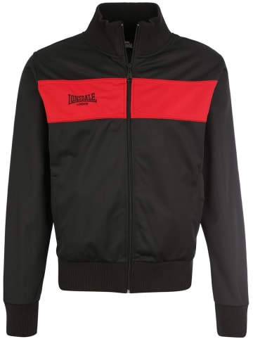 Lonsdale Trainingsjacke "Alnwick" in Schwarz