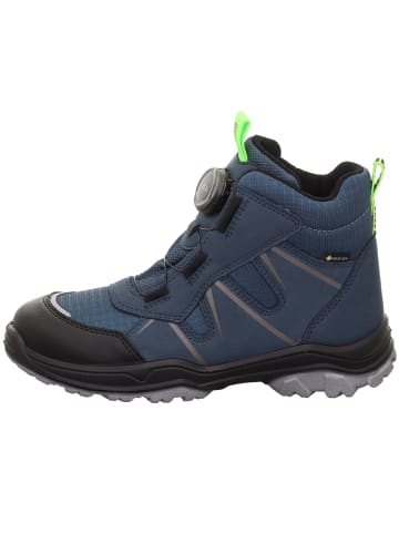 superfit Ankle Boot JUPITER in Blau/Hellgrün