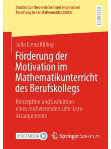 Springer Berlin Buch - Förderung der Motivation im Mathematikunterricht des Berufskollegs
