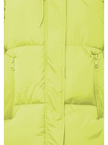 myMo Wattierte Steppjacke in Saure Limette Aprikose