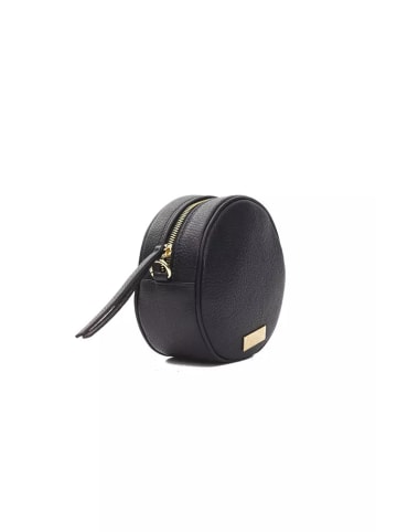 Pompei Donatella Grau Leder Damen Umhänge- Tasche