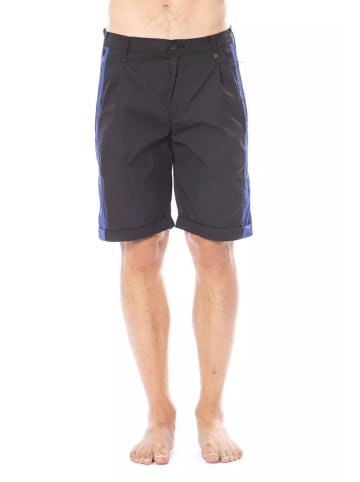 Verri Schwarz Baumwolle Herren Casual Kurz