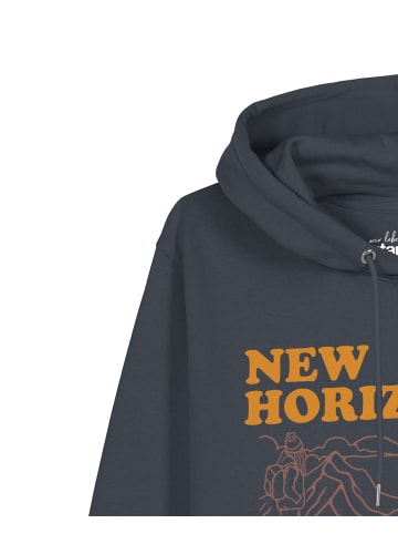 wat? Apparel Sweatshirt New horizons are everywhere in India Ink Grey