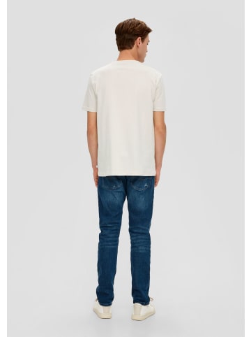 QS T-Shirt in 03D0_wollweiß