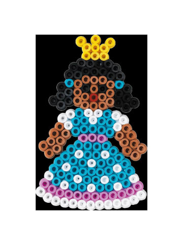 Hama Geschenkpackung Kleine Welt, Blume/Prinzessin, Midi-Bügelperlen - ab 5 Jahren