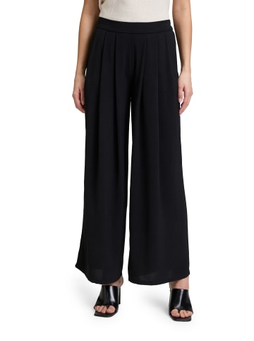 CARTOON Palazzo-Hose mit weitem Bein in Schwarz