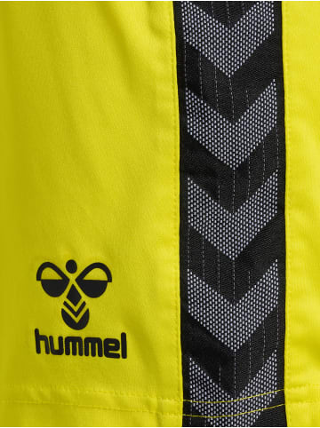 Hummel Hummel Shorts Hmlauthentic Multisport Damen Atmungsaktiv Feuchtigkeitsabsorbierenden in BLAZING YELLOW