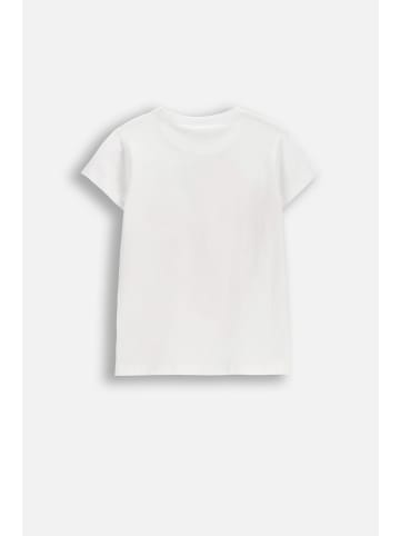 Coccodrillo T-Shirt mit kurzen Ärmeln in weiß