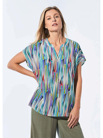 GOLDNER Bluse in bunt / gemustert