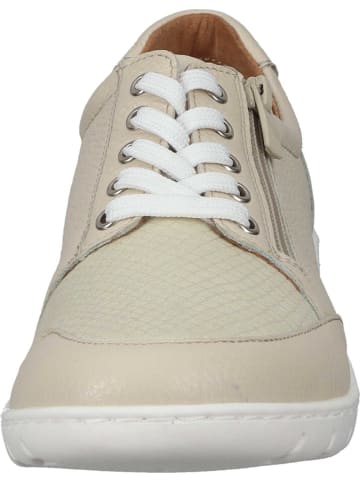 Comfortabel Schnürschuhe in beige