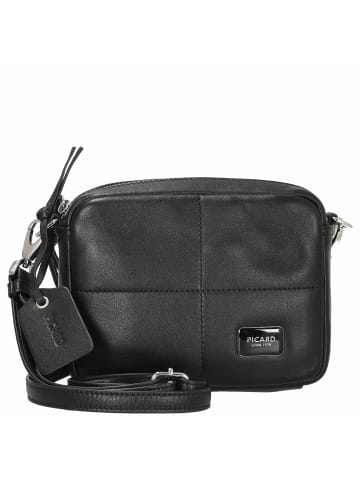 PICARD Plaza - Schultertasche 17.5 cm (black) in schwarz