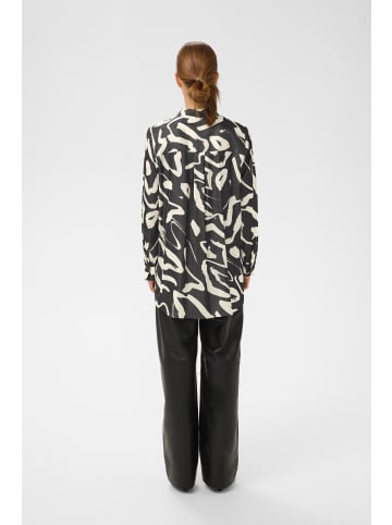 InWear Langarm GAIAAIW Lockere Passform in BLACK ART STROKES 1