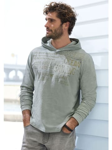 John Devin Kapuzenshirt in salbei bedruckt