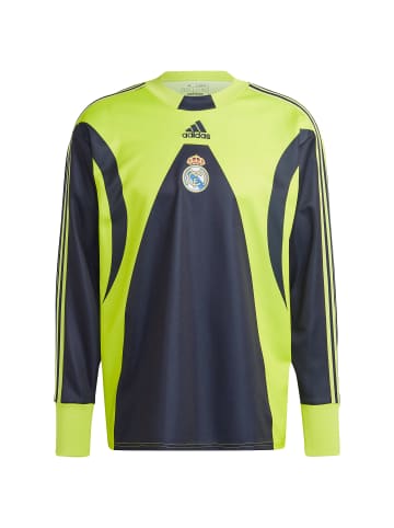 adidas Performance Fußballtrikot Real Madrid Icon in dunkelblau / gelb